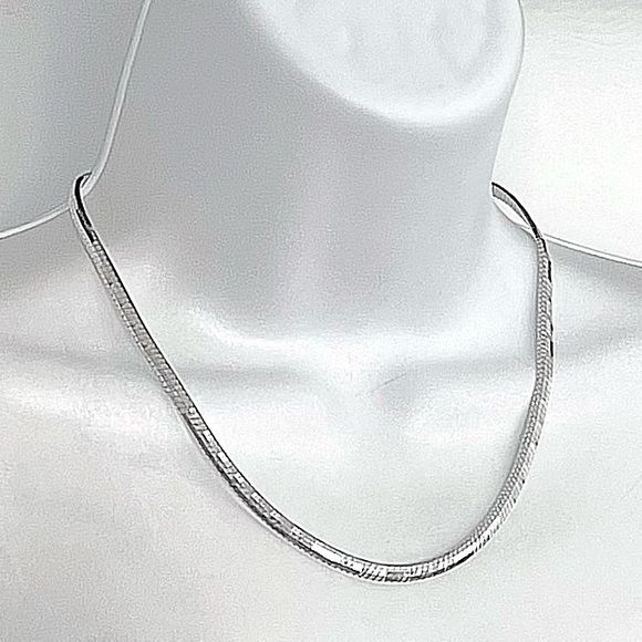 5MM Sterling Silver Italian Necklace! By Milor! - Picture 1 of 4